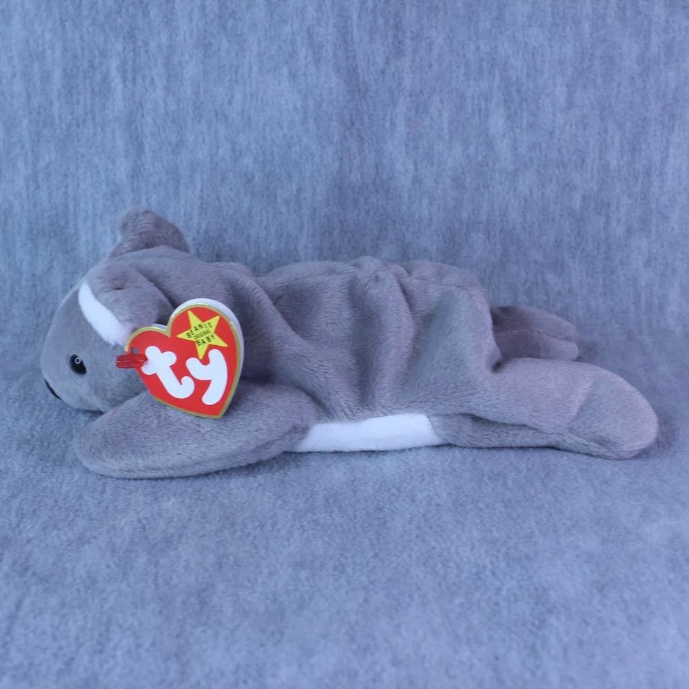 TY MEL the‎ KOALA BEAR Laying Down #4162 Beanie Babies 1-15-1996 VINTAGE NWT